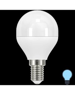 Лампа светодиодная E14 7 Вт шар 590 Лм холодный белый свет для диммера Gauss