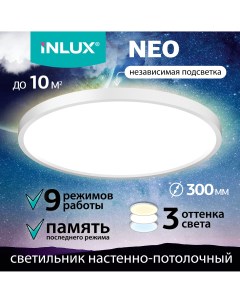 Светильник светодиодный IN70310 NEO Белый Inlux
