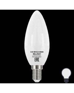 Лампа светодиодная Е14 свеча 5 Вт 470 Лм нейтральный белый свет Bellight