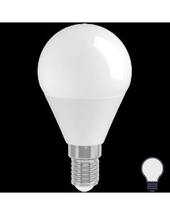 Лампа светодиодная G45 Шар E14 7 Вт 4000К свет холодный белый Iek