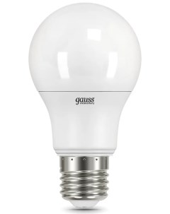 Лампа светодиодная Elementary E27 7W A60 4100K Gauss