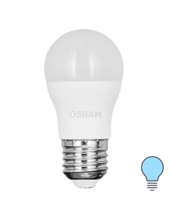Лампа светодиодная шар 9Вт 806Лм E27 холодный белый свет Osram
