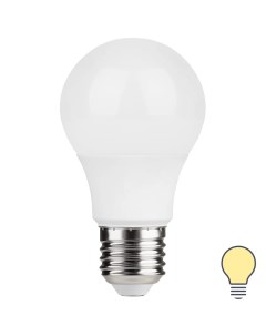 Лампа светодиодная E27 220 240 В 7 Вт груша матовая 600 лм теплый белый свет Nobrand