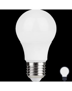 Лампа светодиодная E27 170 240 В 7 Вт груша матовая 600 лм нейтральный белый свет Lexman