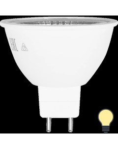 Лампа светодиодная GU5 3 220 240 В 4 Вт спот прозрачная 300 лм тёплый белый свет Osram