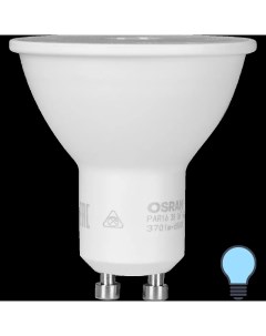 Лампа светодиодная GU10 230 В 4 Вт спот прозрачная 370 лм холодный белый свет Osram
