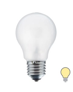 Лампа накаливания шар E27 60 Вт 710 Лм груша матовая свет тёплый белый Osram