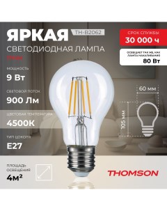 Лампочка светодиодная TH B2062 9W E27 Thomson