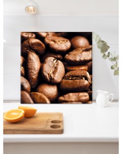 Картина на стекле Кофейные зерна AG 30 13 30х30 см Postermarket