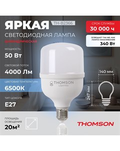 Лампочка светодиодная TH B2366 50W E27 Thomson