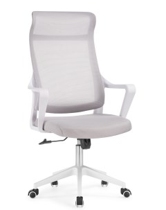 Компьютерное кресло Rino light gray white Woodville