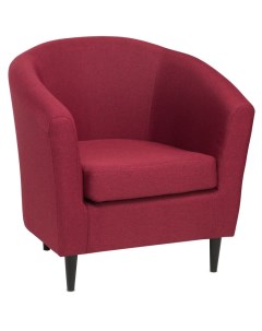 Кресло для отдыха Тунне рогожка бордовый Шведский стандарт