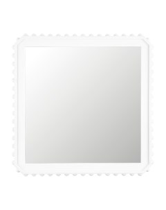 Зеркало интерьерное белое 40х40 см Moroshka