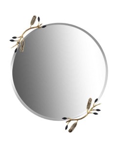 Настенное зеркало Oliva Branch бронзового цвета 79038 бронзовый Bogacho