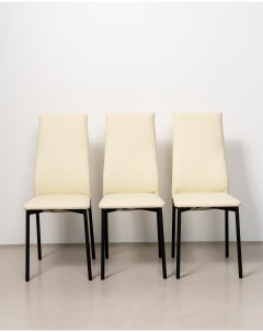 Комплект стульев для кухни SANYAK Ромб Стандарт Бежевый 3 шт Sanyak столы и стулья
