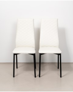 Комплект стульев для кухни SANYAK Ромб Стандарт Белый 2 шт Sanyak столы и стулья