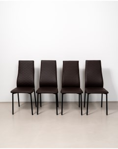Комплект стульев для кухни SANYAK Ромб Стандарт Венге 4 шт Sanyak столы и стулья