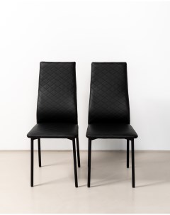 Комплект стульев для кухни SANYAK Ромб Стандарт Черный 2 шт Sanyak столы и стулья
