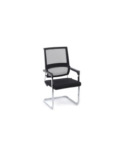 Конференц кресло Рива Чейр RCH D201 Черная ткань сетка черная Riva chair
