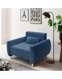 Раскладное кресло Алито Твикс синее Фабрика мебели алито