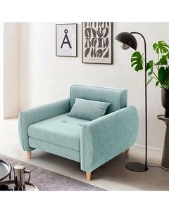 Раскладное кресло Алито Твикс мятно голубое Фабрика мебели алито