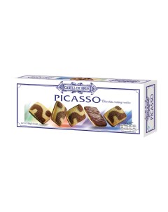 Печенье сдобное Picasso с шоколадной глазурью 100 г Tatawa