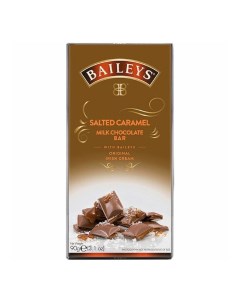 Шоколад молочный с оригинальным кремовым ликером и соленой карамелью 90 г Baileys