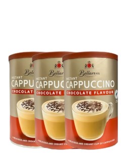 Быстрорастворимый кофейный напиток Cappuccino Chocolate Flavour 250 гр х 3 шт Bellarom