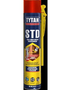 Пена монтажная бытовая STD 35 всесезонная 750 мл Tytan