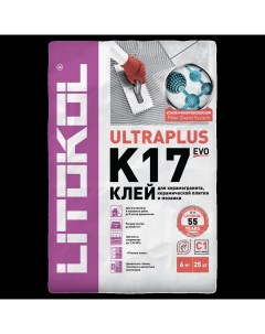 Клей для плитки K17 25 кг Litokol