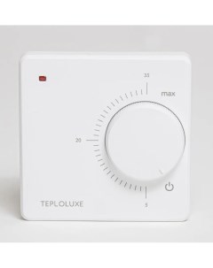 Терморегулятор для теплого пола LC001 механический цвет белый Теплолюкс