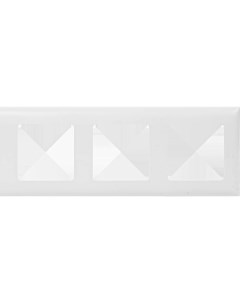 Рамка для розеток и выключателей Lilian Classic 3 поста цвет белый Lexman