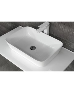 Раковина в ванную Марио 470x320 накладная белая Aqua trends