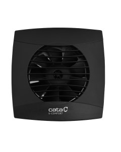 Вентилятор накладной CATA UC 10 Hygro Black таймер датчик влажности 1202200 Sata