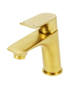 Смеситель для раковины Orlean Ti Gold золото Flumen design