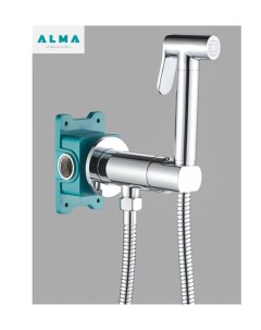 Гигиенический душ с прогрессивным смесителем AGATA AL 877 01 хром Almaes