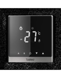 Терморегулятор для теплого пола C732 цифровой цвет серебристый Caleo