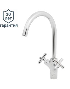 Смеситель для кухни Nosu 35 3 см цвет хром Delinia