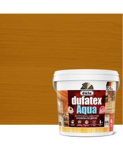 Пропитка для дерева водная цвета сосна tex aqua 0 75 л Dufa