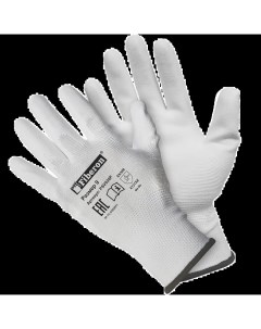 Перчатки рабочие с полиуретановым покрытием для поклейки всех видов обоев размер 9 Kapsal