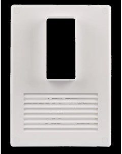 Решетка вентиляционная 240x170 мм цвет белый Equation