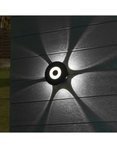 Светильник настенный светодиодный уличный Nuovo 24793 1 IP54 цвет черный Duwi