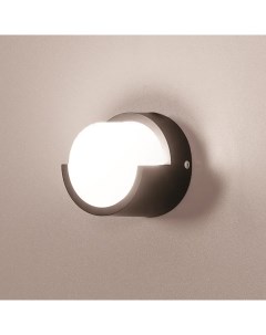 Светильник настенный светодиодный уличный Nuovo 24785 6 IP54 цвет черный Duwi