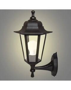 Настенный светильник уличный 6 граней цвет чёрный Apeyron