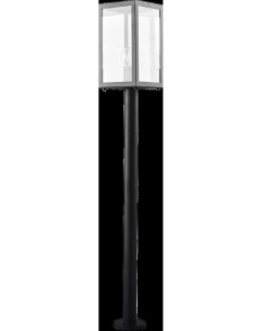 Уличный светильник напольный T82А 60ВТ E27 IP65 цвет черный Uniel