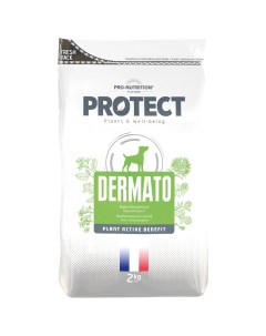 Сухой корм для собак Protect Dermato утка злаки 2кг Flatazor