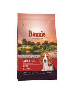 Сухой корм для собак Bonnie Adult Dog Food говядина 2 5 кг Лидер