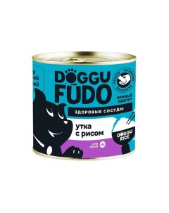 Влажный корм для собак с уткой и рисом 6 шт по 240 г Doggufudo