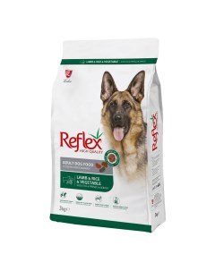 Сухой корм для собак с ягненком рисом и овощами 3 кг Reflex