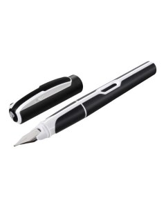 Ручка перьевая Office Style корпус черный белый M Pelikan
